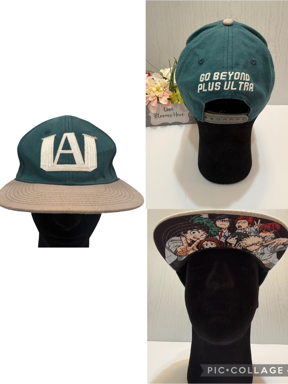 My Hero Academia Anime Series Embroidered UA SnapBack Cap Hat Unisex